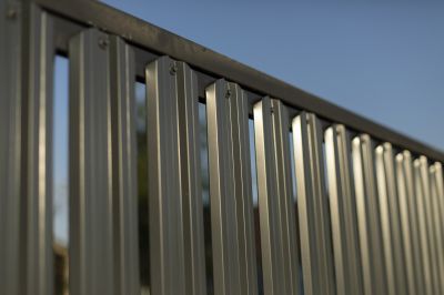 Modern Metal Fence